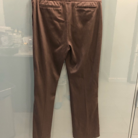 Dark chocolate stretchy pants - Picture 3 of 5